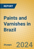 Paints and Varnishes in Brazil- Product Image