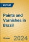 Paints and Varnishes in Brazil - Product Thumbnail Image