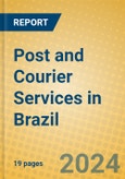 Post and Courier Services in Brazil- Product Image