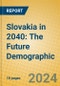 Slovakia in 2040: The Future Demographic - Product Thumbnail Image