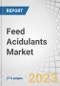 Feed Acidulants Market by Type (Propionic Acid, Formic Acid, Citric Acid, Lactic Acid, Sorbic Acid, Malic Acid, and Acetic Acid), Animal Type (Poultry, Ruminants, Swine, Aquaculture, Pets, and Equine), Compound, Form and Region - Forecast to 2028 - Product Thumbnail Image