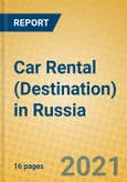 Car Rental (Destination) in Russia- Product Image