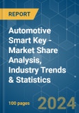 Automotive Smart Key - Market Share Analysis, Industry Trends & Statistics, Growth Forecasts (2024 - 2029)- Product Image