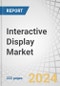 Interactive Display Market by Product (Interactive Kiosk, Whiteboard, Table, Video Wall, Monitor), Technology (LCD, LED, OLED), Panel Size, Panel Type (Flat, Flexible, Transparent), Vertical (Retail, Corporate) and Geography - Forecast to 2029 - Product Image