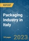 Packaging Industry in Italy - Growth, Trends, COVID-19 Impact, and Forecasts (2023-2028) - Product Thumbnail Image