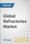 Global Refractories Market by Form (Shaped Refractories, Unshaped Refractories), Alkalinity (Acidic & Neutral. Basic), End-Use Industry (Iron & Steel, Non-Ferrous Metals, Cement, Power Generation, Glass), and Region - Forecast to 2029 - Product Image