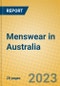 Menswear in Australia - Product Thumbnail Image