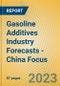 Gasoline Additives Industry Forecasts - China Focus - Product Image