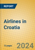 Airlines in Croatia- Product Image