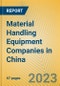 Material Handling Equipment Companies in China - Product Thumbnail Image