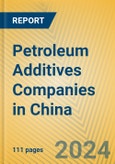 Petroleum Additives Companies in China- Product Image