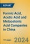 Formic Acid, Acetic Acid and Metacetonic Acid Companies in China - Product Thumbnail Image
