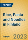 Rice, Pasta and Noodles in Finland- Product Image