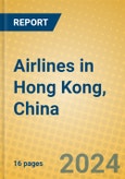 Airlines in Hong Kong, China- Product Image