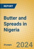 Butter and Spreads in Nigeria- Product Image