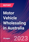 Motor Vehicle Wholesaling in Australia - Industry Market Research Report- Product Image