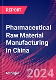 Pharmaceutical Raw Material Manufacturing in China - Industry Market Research Report- Product Image