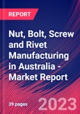 Nut, Bolt, Screw and Rivet Manufacturing in Australia - Industry Market Research Report- Product Image