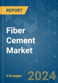 Fiber Cement - Market Share Analysis, Industry Trends & Statistics, Growth Forecasts (2024 - 2030)- Product Image