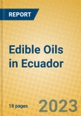 Edible Oils in Ecuador- Product Image