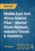 Middle East And Africa Aramid Fiber - Market Share Analysis, Industry Trends & Statistics, Growth Forecasts (2024 - 2029)- Product Image