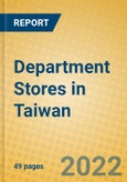 Department Stores in Taiwan- Product Image