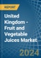 United Kingdom - Fruit and Vegetable Juices - Market Analysis, Forecast, Size, Trends and Insights - Product Thumbnail Image