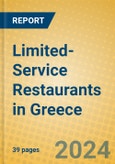 Limited-Service Restaurants in Greece- Product Image