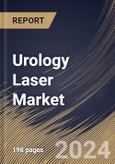 Urology Laser Market Size, Share & Trends Analysis Report By Laser Type (Holmium Laser System, Thulium Laser System, Diode Laser System, and Others), By Application By Regional Outlook and Forecast, 2024 - 2031- Product Image