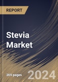 Stevia Market Size, Share & Trends Analysis Report By Distribution Channel (Offline, and Online), By Form (Powder, Liquid, and Leaf), By End User (Food & Beverages, Retail, Pharmaceuticals, and Others), By Type, By Regional Outlook and Forecast, 2024 - 2031- Product Image