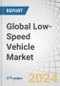 Global Low-Speed Vehicle Market by Vehicle Type (Commercial Turf Utility, Industrial Utility, Golf Cart, Personal), Power Output (<5, 5-15, >15 KW), Motor Type & Configuration, Propulsion, Battery Type, Application, Category, Voltage - Forecast to 2030 - Product Thumbnail Image
