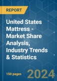 United States Mattress - Market Share Analysis, Industry Trends & Statistics, Growth Forecasts (2024 - 2029)- Product Image