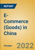 E-Commerce (Goods) in China- Product Image