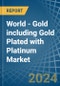 World - Gold including Gold Plated with Platinum - Market Analysis, Forecast, Size, Trends and Insights. Update: COVID-19 Impact - Product Thumbnail Image