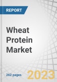 Wheat Protein Market by Product (Gluten, Protein Isolate, Textured Protein, Hydrolyzed Protein), Form, Concentration, Application (Bakery & Snacks, Pet Food, Nutritional Bars & Drinks, Processed Meat, Meat Analogs) & Region - Forecast to 2028- Product Image