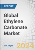 Global Ethylene Carbonate Market by Application (Lubricants, Lithium Battery Electrolyte, Plasticizers, Surface Coatings), End-Use Industry (Automotive, Oil & Gas, Industrial, Medical, Personal Care & Hygiene) and Region - Forecast to 2027- Product Image