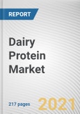 Dairy Protein Market by Type by Application and by Form: Global Opportunity Analysis and Industry Forecast, 2021-2027- Product Image