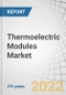 Thermoelectric Modules Market by Model (Single Stage, Multi Stage), Type (Bulk, Micro, Thin Film), Functionality (General Purpose, Deep Cooling), End-Use Application (Consumer Electronics, Automotive), Offering and Region - Forecast to 2027 - Product Thumbnail Image