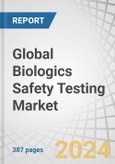 Global Biologics Safety Testing Market by Product & Service (Consumables, Instrument, Services), Test Type (Mycoplasma, Sterility, Endotoxin, Bioburden, Virus Safety), Application (Vaccines, mAbs, Cell & Gene Therapy, Blood Products) - Forecast to 2029- Product Image