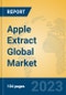Apple Extract Global Market Insights 2023, Analysis and Forecast to 2028, by Manufacturers, Regions, Technology, Application, Product Type - Product Image