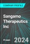 Sangamo Therapeutics Inc (SGMO:NAS): Analytics, Extensive Financial Metrics, and Benchmarks Against Averages and Top Companies Within its Industry - Product Thumbnail Image