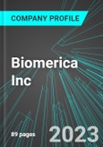 Biomerica Inc (BMRA:NAS): Analytics, Extensive Financial Metrics, and Benchmarks Against Averages and Top Companies Within its Industry- Product Image