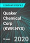 Quaker Chemical Corp (KWR:NYS): Analytics, Extensive Financial Metrics, and Benchmarks Against Averages and Top Companies Within its Industry - Product Thumbnail Image