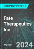 Fate Therapeutics Inc (FATE:NAS): Analytics, Extensive Financial Metrics, and Benchmarks Against Averages and Top Companies Within its Industry- Product Image