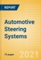 Automotive Steering Systems - Global Sector Overview and Forecast to 2036 (Q2 2021 Update) - Product Thumbnail Image