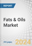 Fats & Oils Market by Type (Vegetable Oils and Fats), Source (Vegetables and Animals), Form (Liquid and Solid), Application (Food and Industrial), and Region (North America, Europe, Asia Pacific, South America, Rest of the World) - Global Forecast to 2029- Product Image