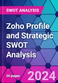 Zoho Profile and Strategic SWOT Analysis- Product Image