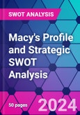 Macy's Profile and Strategic SWOT Analysis- Product Image