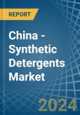 China - Synthetic Detergents - Market Analysis, Forecast, Size, Trends and Insights. Update: COVID-19 Impact- Product Image