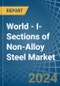 World - I-Sections of Non-Alloy Steel - Market Analysis, Forecast, Size, Trends and Insights - Product Image